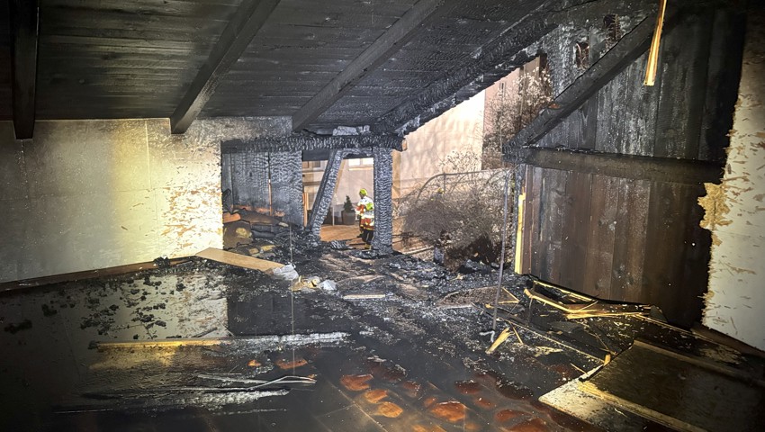 Die Brandursache ist noch unklar.