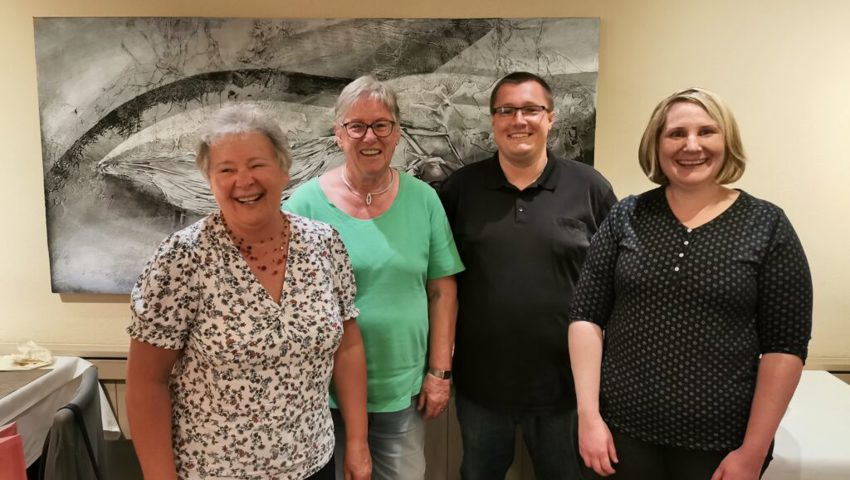  Die Geehrten (von links): Dorothea Thurner, Rita Broder, Thomas Frühwirth und Sandra Schoch. 