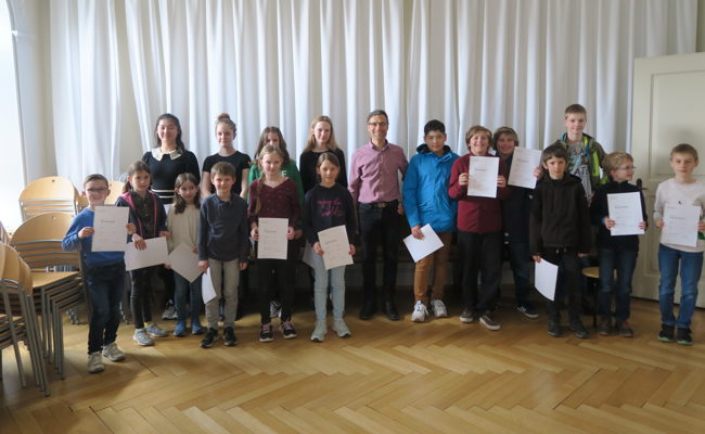 Grosse Beteiligung am freiwilligen Stufentest der Musikschule Werdenberg