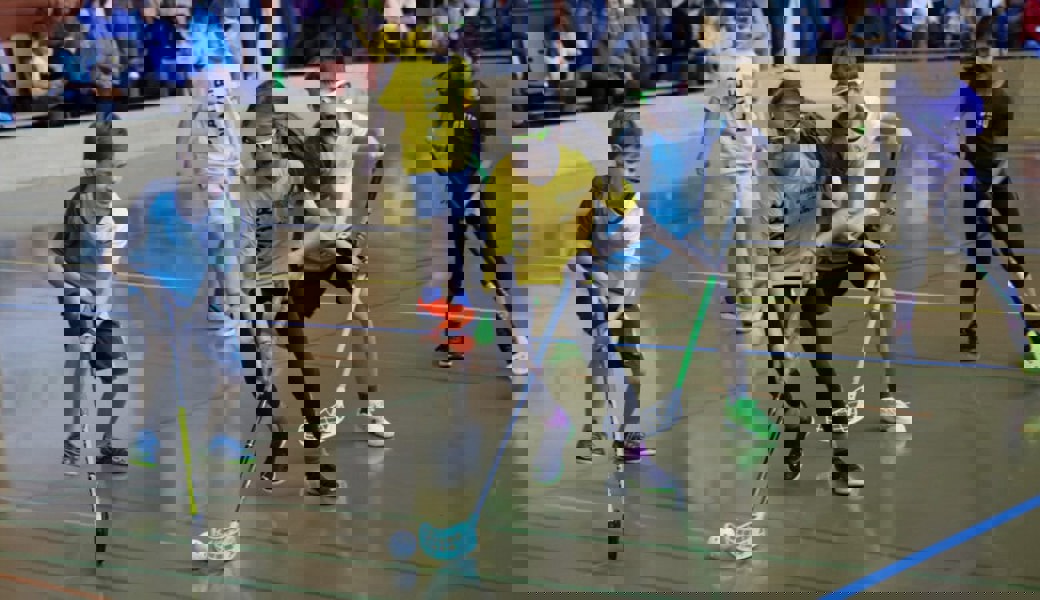  Nicht zu stoppen: Die wilden Kids blieben im Halbfinal und Final ohne Gegentor und setzten sich souverän an die Ranglistenspitze in der Kategorie Kids. 