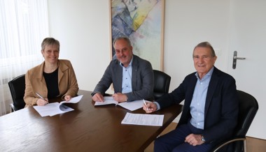 Der Vertrag ist in trockenen Tüchern