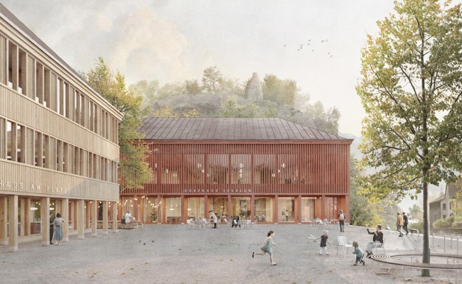 Neues Herz der Wohngemeinde