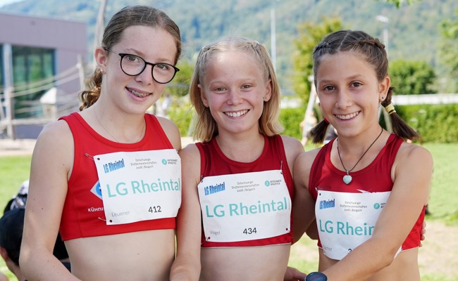 U14-Staffel stellt einen neuen Schweizer Rekord auf