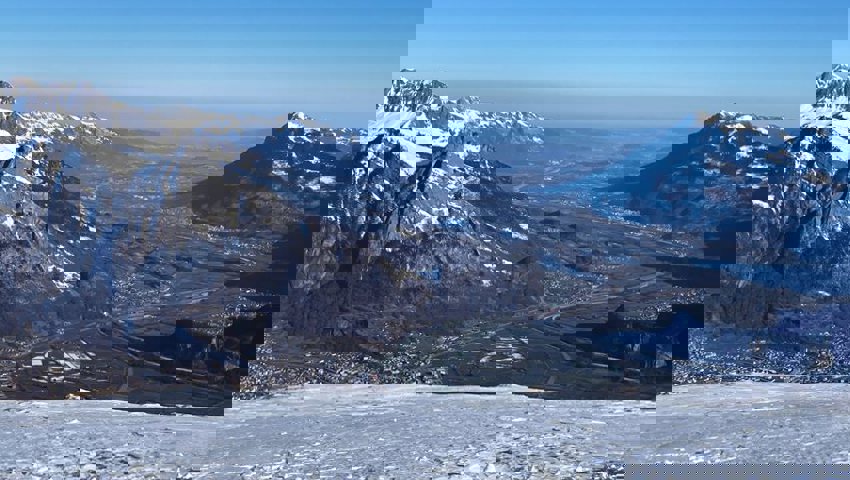  Prächtig war die Aussicht ins Rheintal.