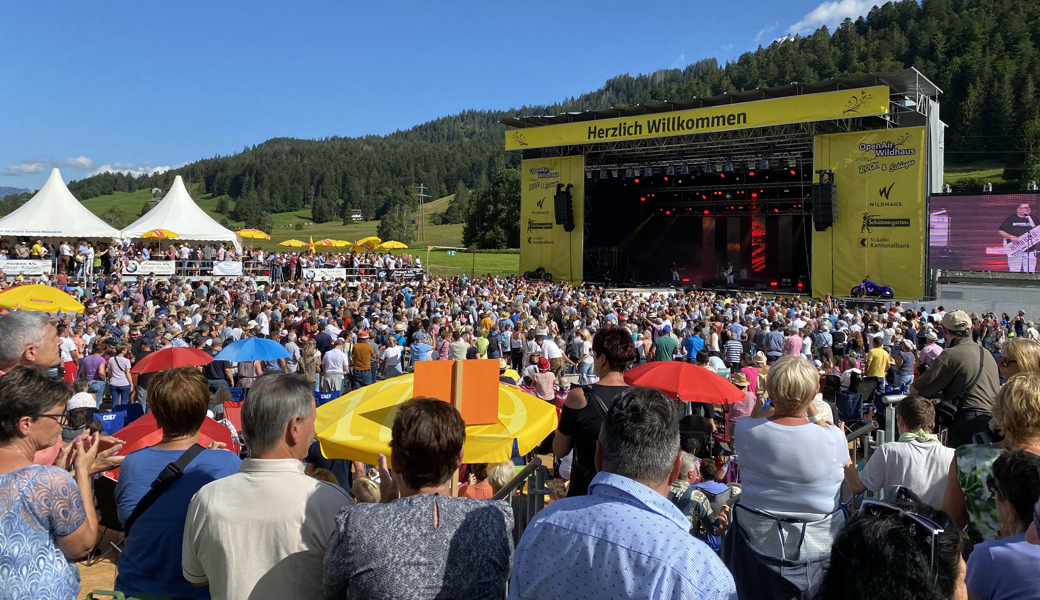 Gute Musik lockte die Massen trotz hoher Temperaturen ins Obertoggenburg.