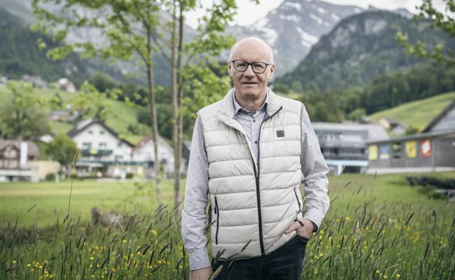 Er geht mit mit einer Idee im Ärmel - und wünscht sich eine Zusammenarbeit der Bergbahnen