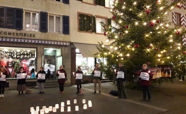 Ein Zeichen setzen: Mahnwache für Glaubensverfolgte am 14. Dezember