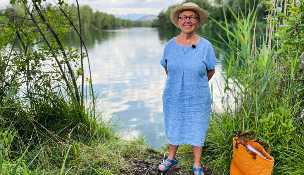  In Diepoldsau trifft Reporter Sandro Sabatini die Autorin Berta Thurnherr. 