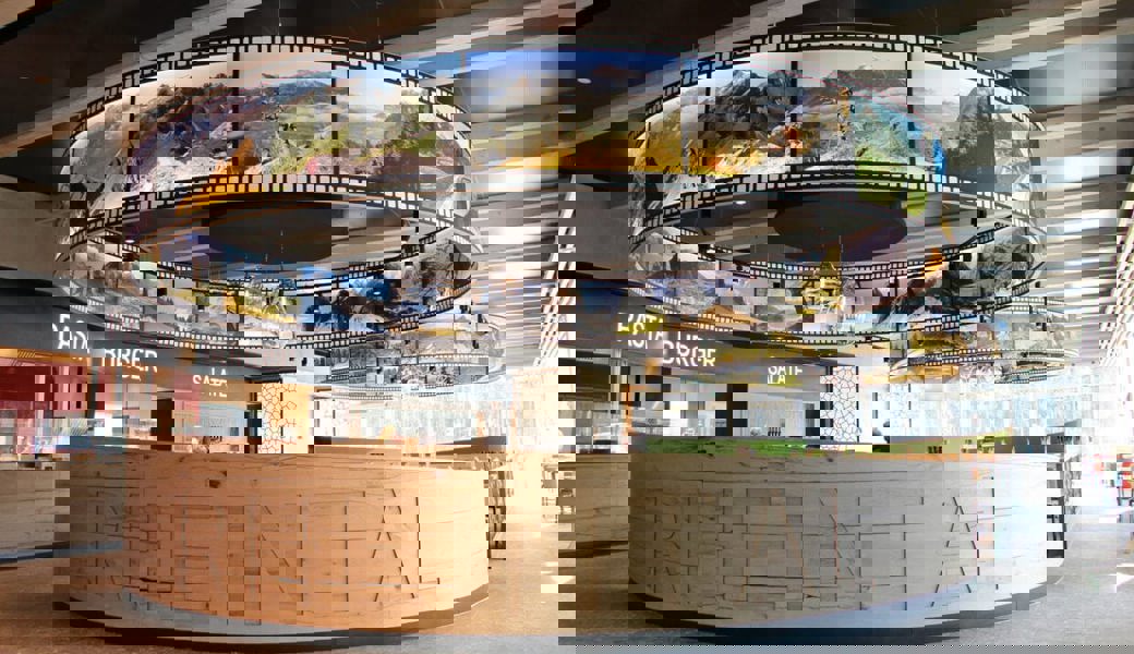  Hat unter der Pandemie im letzten Jahr stark gelitten: Die Raststätte Rheintal Höhe Sevelen/Buchs. 