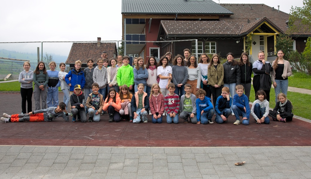 Rund 40 Buben und Mädchen nahmen am Musiklager teil.