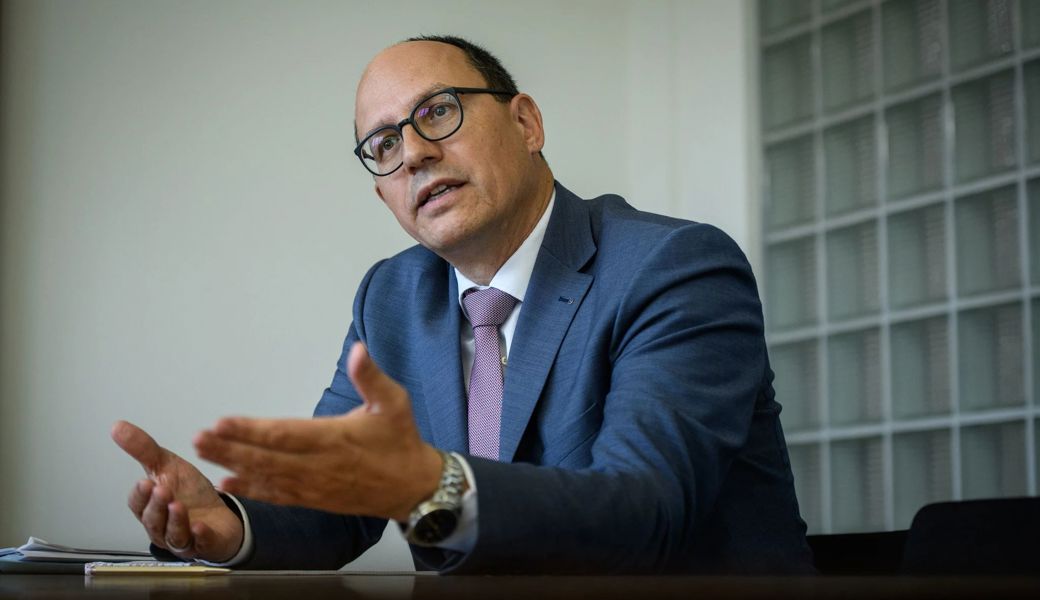 Marc Mächler, St.Galler Finanzchef: «Der Verteilkampf wird hart.» 