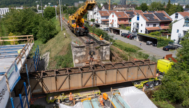 Halbzeit auf den Bahnbaustellen zwischen Buchs und Feldkirch