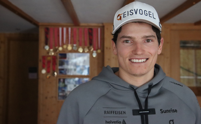 Bereit für den Weltcup: Josua Mettler hat nun seinen eigenen Fanclub