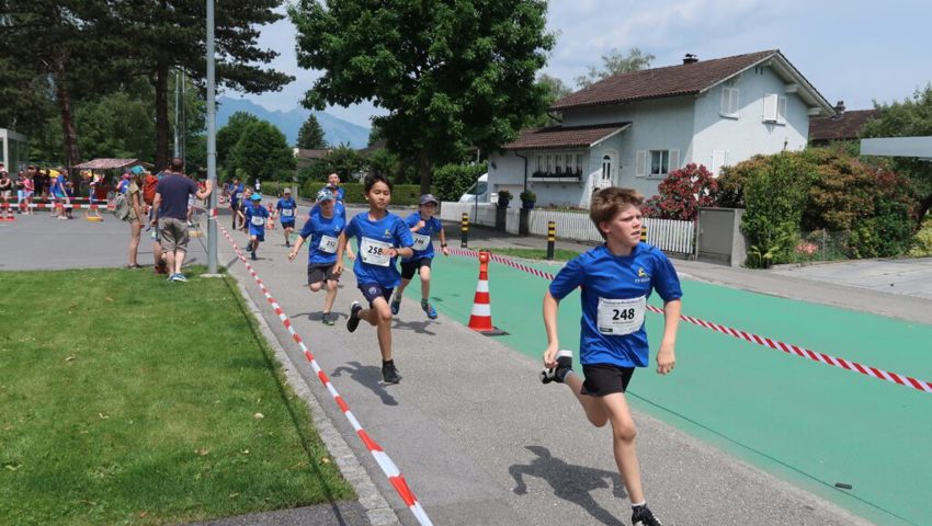  Die wohl anstrengendste Disziplin: der 1000-Meter-Lauf. 