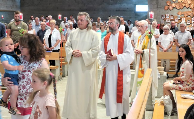Festgottesdienst als Höhepunkt: Herz-Jesu-Pfarrei feiert Jubiläum