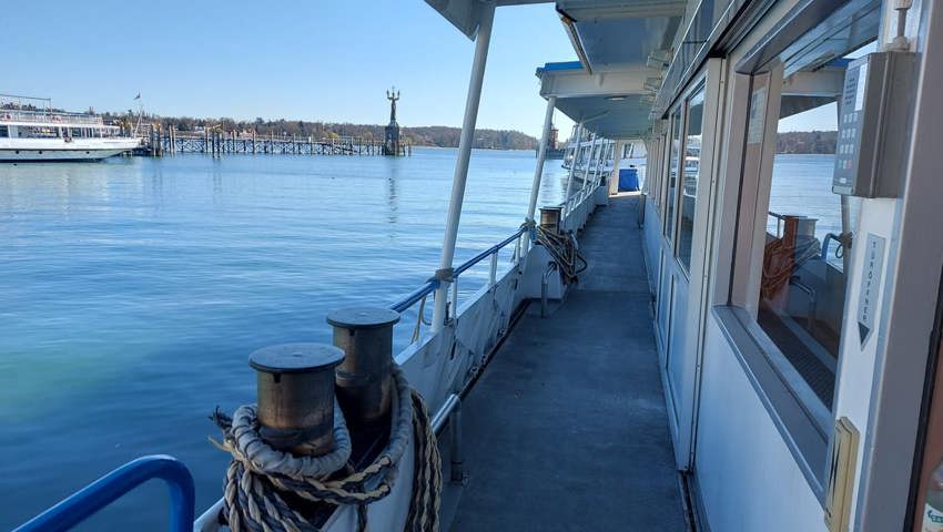 Trotz des tiefen Wasserstands ist der Saisonstart der Bodensee-Schifffahrt nicht gefährdet.