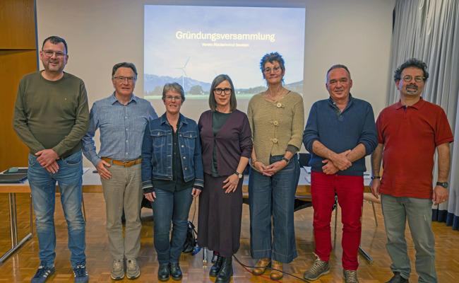 Seveler setzen sich für Windkraft in ihrer Gemeinde ein