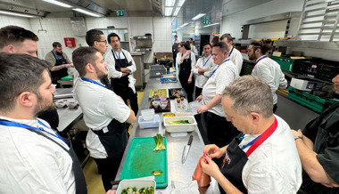 In Bad Ragaz wird für die Gäste des Weltwirtschaftsforums gekocht