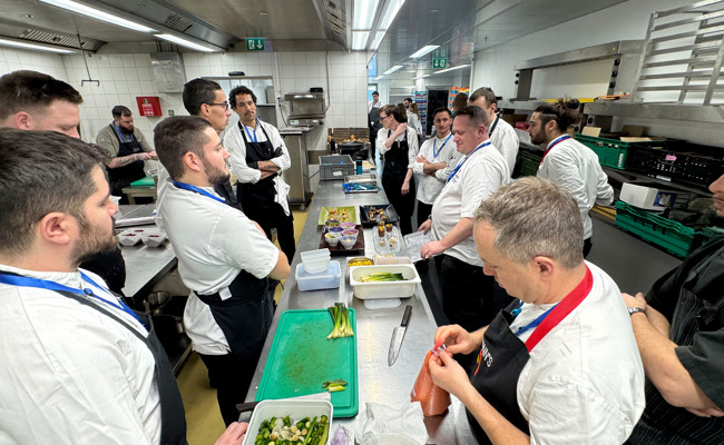 In Bad Ragaz wird für die Gäste des Weltwirtschaftsforums gekocht