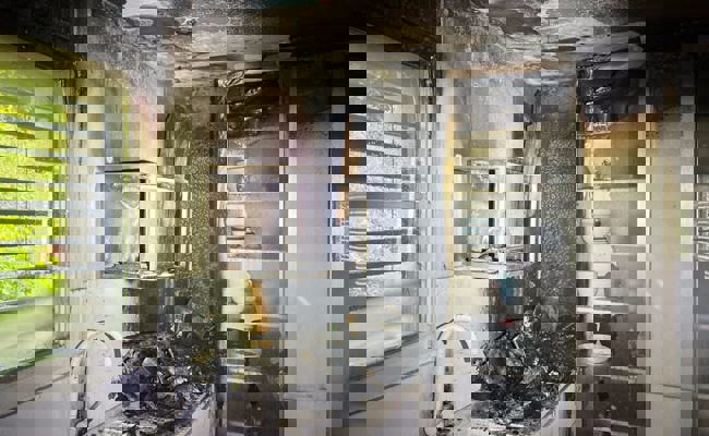 Anschlusslösung für Familie, deren Haus nach Brand unbewohnbar wurde