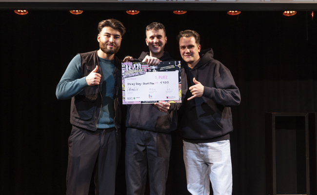 Jugendprojekt-Wettbewerb: Kurzfilm "Stray Dog" holt sich ersten Platz