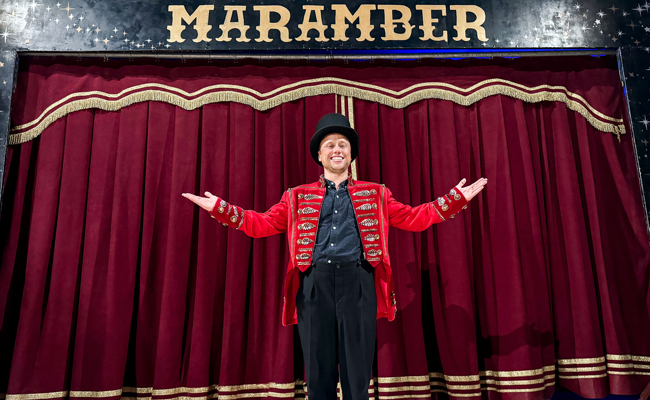 Jan Fitzes Besuch im Zirkus Maramber kommt demnächst im Fernsehen