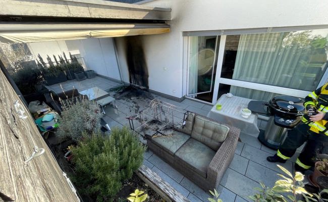 Zigarette in Abfallsack löste am Donnerstag in Chur einen Feuerwehreinsatz aus