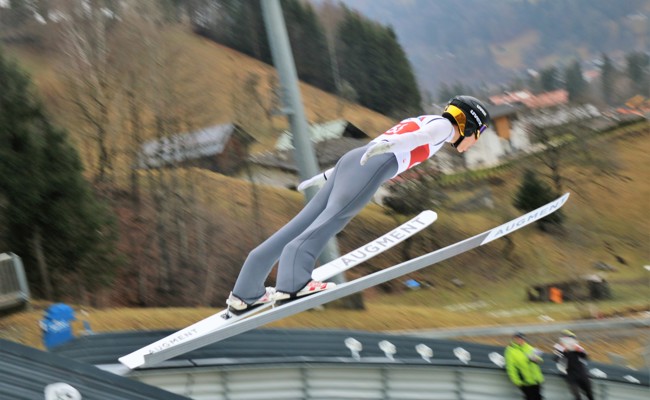 Zweimal auf Rang 2: Lars Künzles Sprünge waren nicht optimal