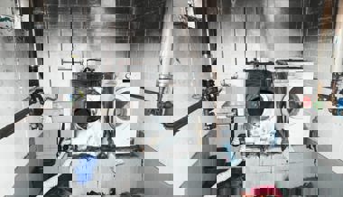 Tumbler verursacht einen Brand - die Bewohnenden wurden evakuiert