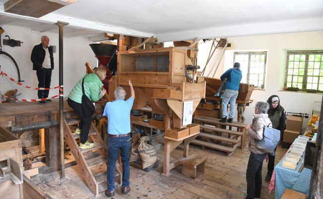 Der Mühlbach als unermüdliche Wasserkraft
