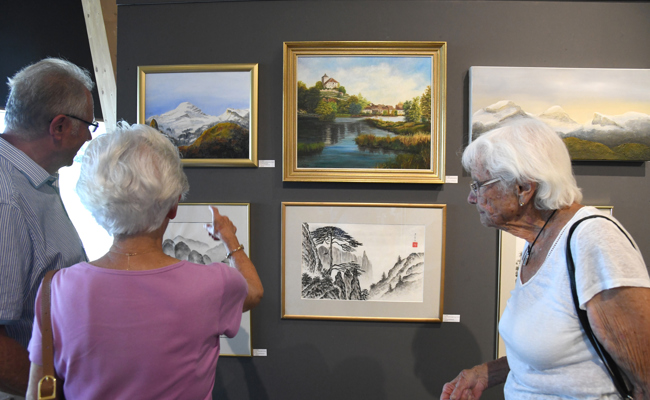Mal naturalistisch, mal abstrakt: Eindrückliche Kunstvielfalt
