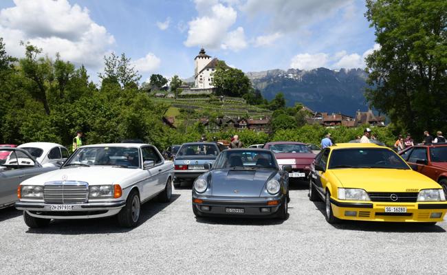 «Werdenberger Classics»: Grosse Vielfalt beim Oldtimertreffen am Werdenbergersee