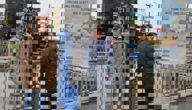 Abhilfe für platte Reifen: Reparaturstation für Velos eingerichtet