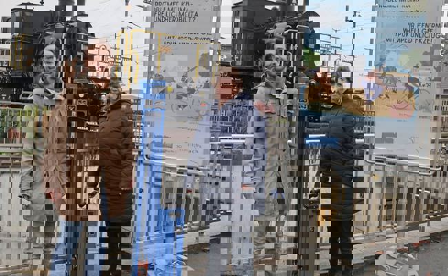 Abhilfe für platte Reifen: Reparaturstation für Velos eingerichtet