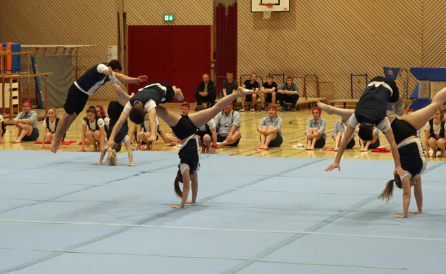 Eine bunte und spektakuläre Gymnaestrada-Premiere