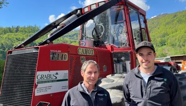 Ivo Pfiffner folgt auf Dres Gerber, der bei der Forstgemeinschaft Grabus pensioniert wurde