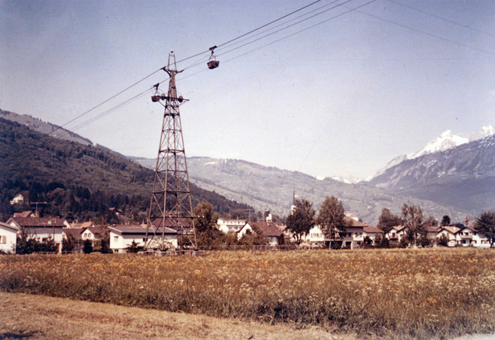 Wahrzeichen weg: Als das «Seilbähnli» für immer verschwand