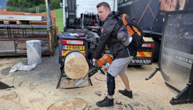 Sportliche Power mit Axt und Laufschuh