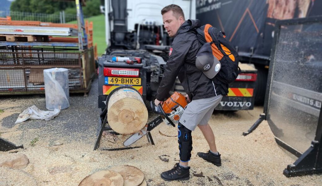 Sportliche Power mit Axt und Laufschuh