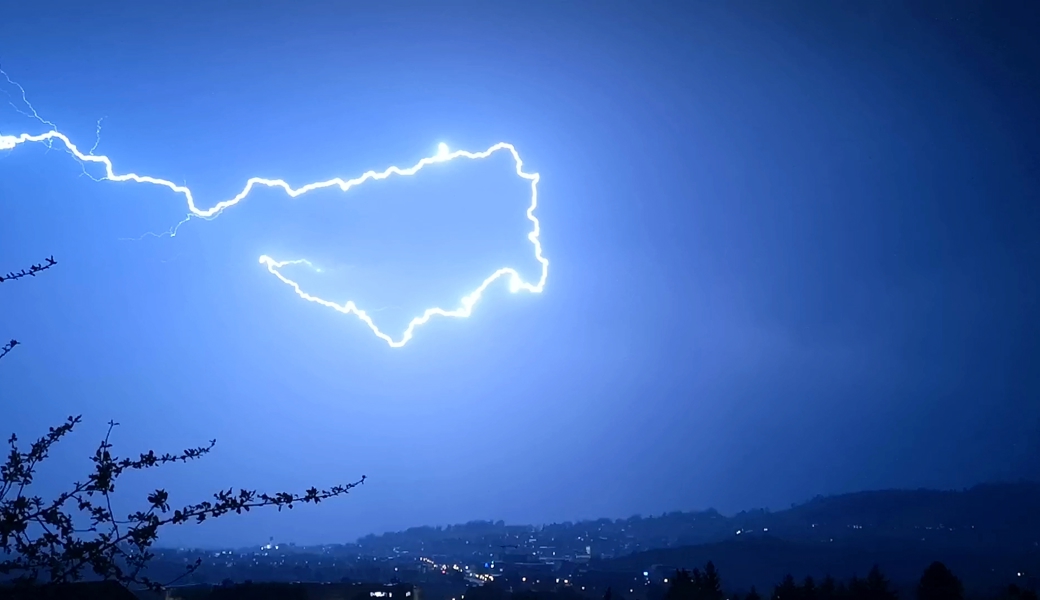 Am Samstagabend hat ein Unwetter die Region getroffen.