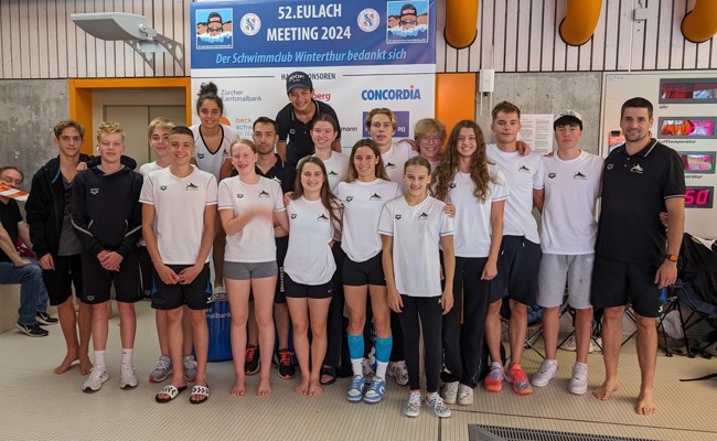 International brilliert: Flöser stürmten das Podest