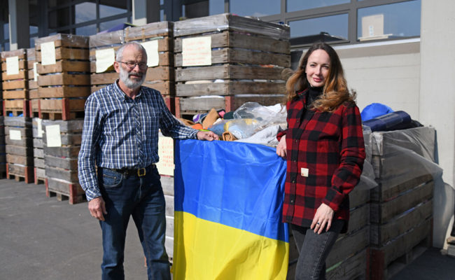 Bisher wurden 150 Paloxen voll Hilfsgüter und über 100'000 Franken gespendet