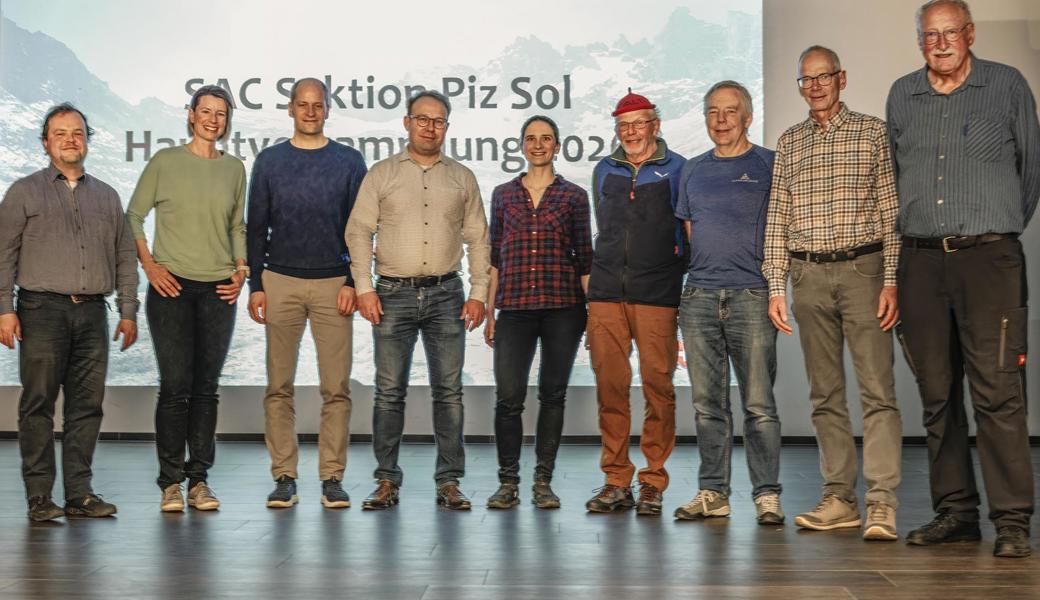 SAC-Vorstand komplett und ein Highlight zum Schluss