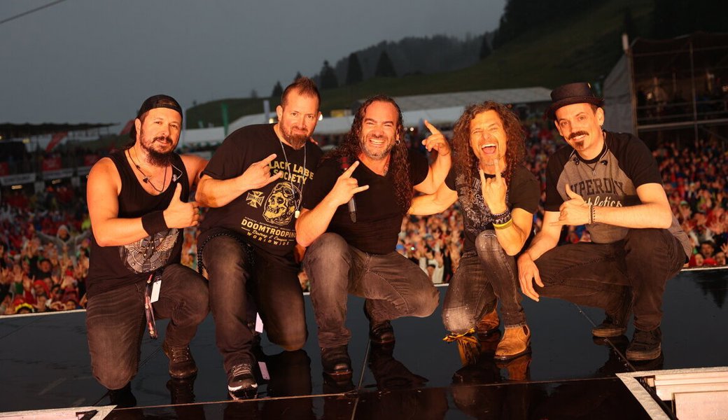 Megawatt – hier bei einem Auftritt am Flumserberg – werden 2026 nicht im Siga-Zelt spielen. 