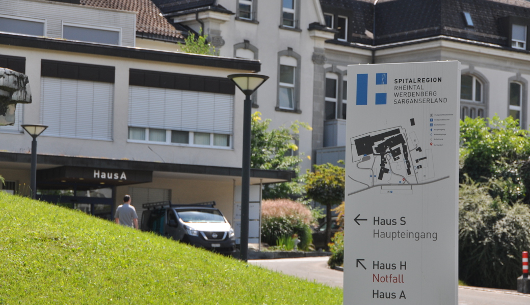 Die Türen stehen aus Sicht der Werdenberger Politik für Liechtenstein offen: Das Spital Grabs.
