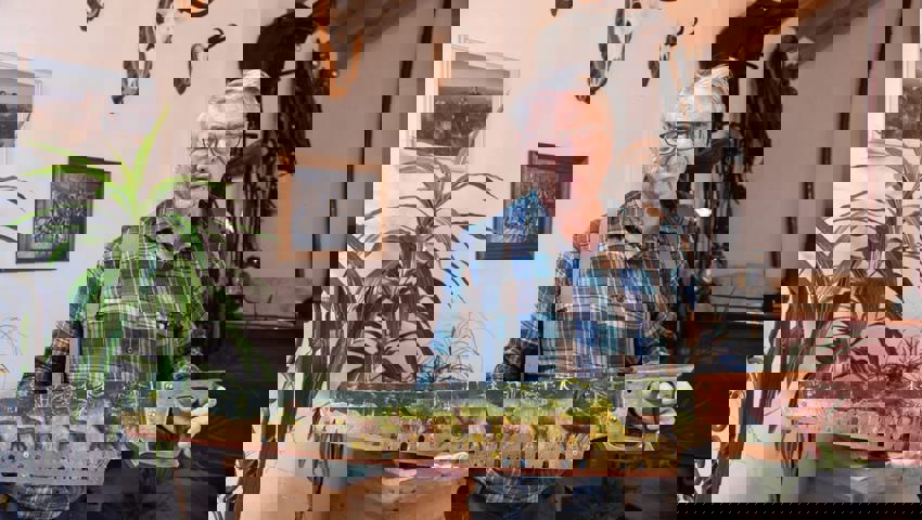  Hans Heeb ist auch Jäger.