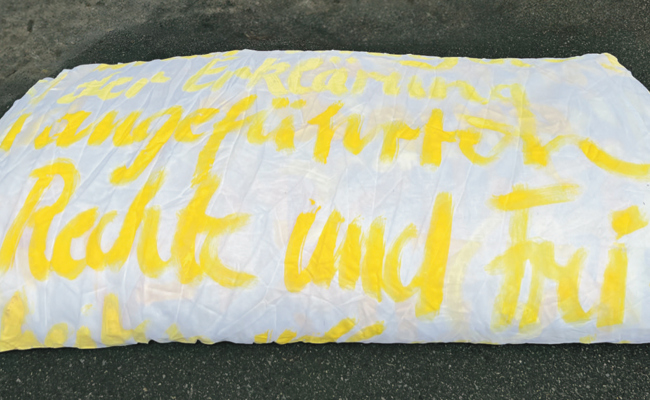 Noch immer nicht selbstverständlich: Menschenrechte im Zentrum des diesjährigen Gedankenberg