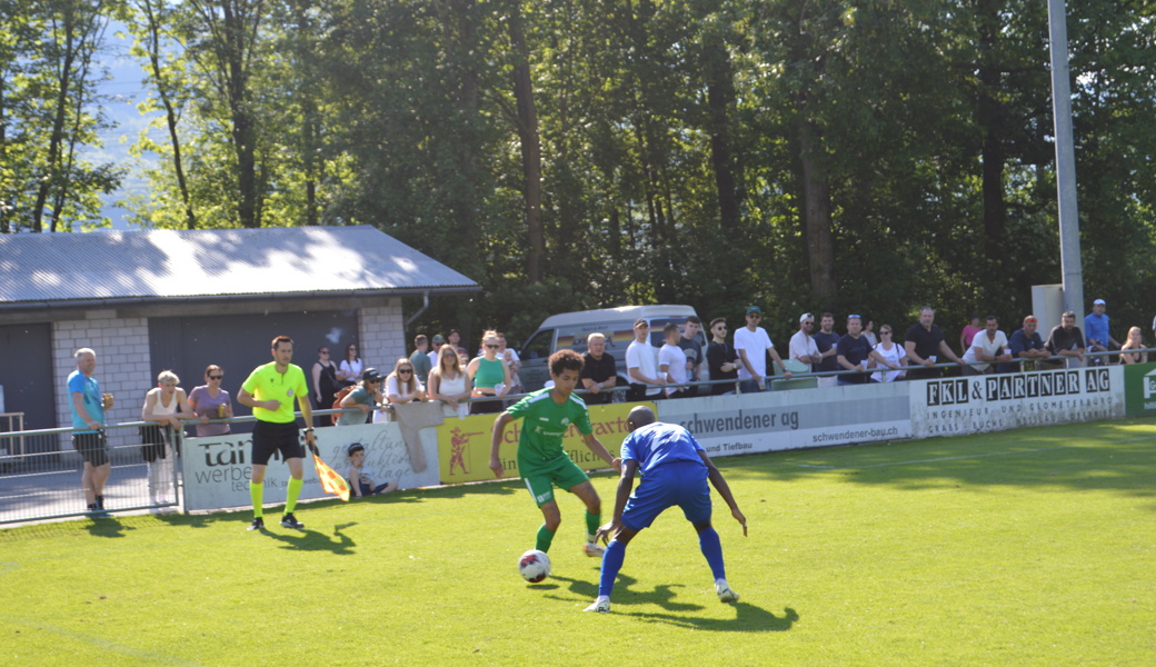 Die Defensive der Gastmannschaft liess kaum Lücken. 