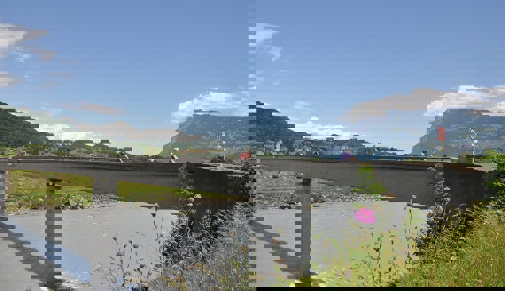 100 Jahre Zollvertrag Liechtenstein-Schweiz: Zehn Rheinbrücken der Freundschaft