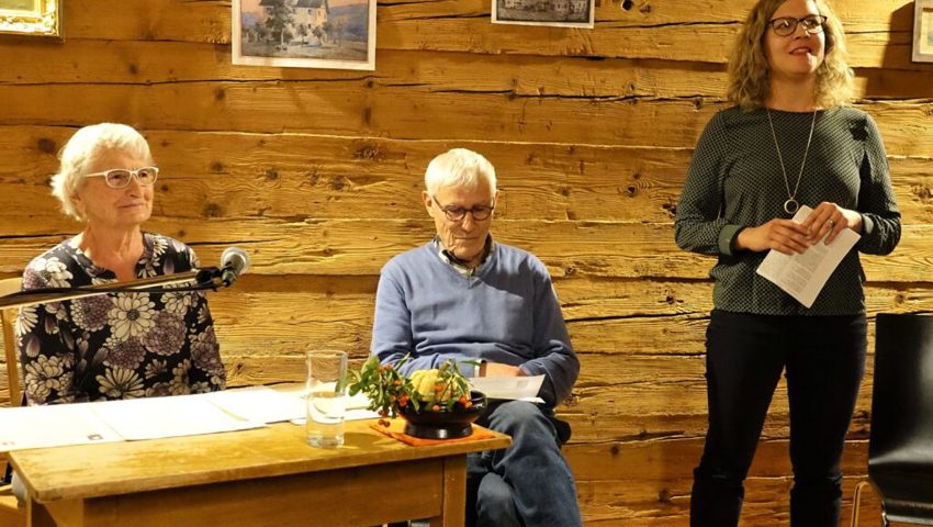  Die Organisatoren Sibylle Good, Andreas Eggenberger und Heidi Eggenberger (von rechts).